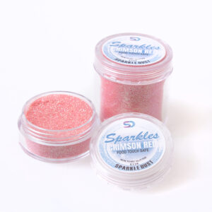 SPARKLES GLITTER CRIMSON RED