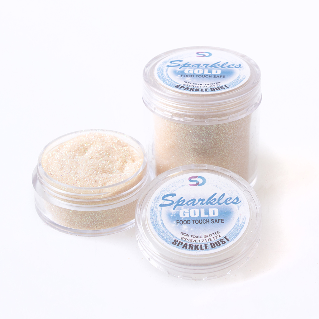 SPARKLES GLITTER GOLD - Sparkle Dust | Aesthetic Bakes in Pretoria SPARKLES GLITTER GOLD