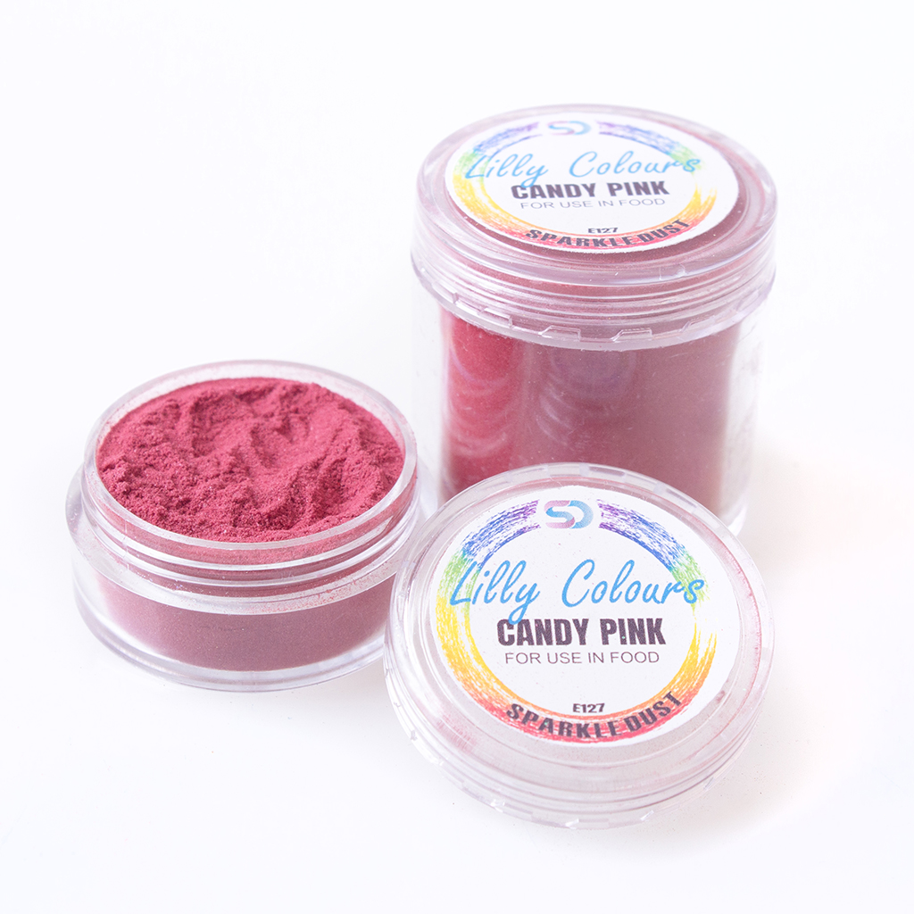 LILLY COLOURS CANDY PINK - Sparkle Dust | Aesthetic Bakes in Pretoria LILLY COLOURS CANDY PINK