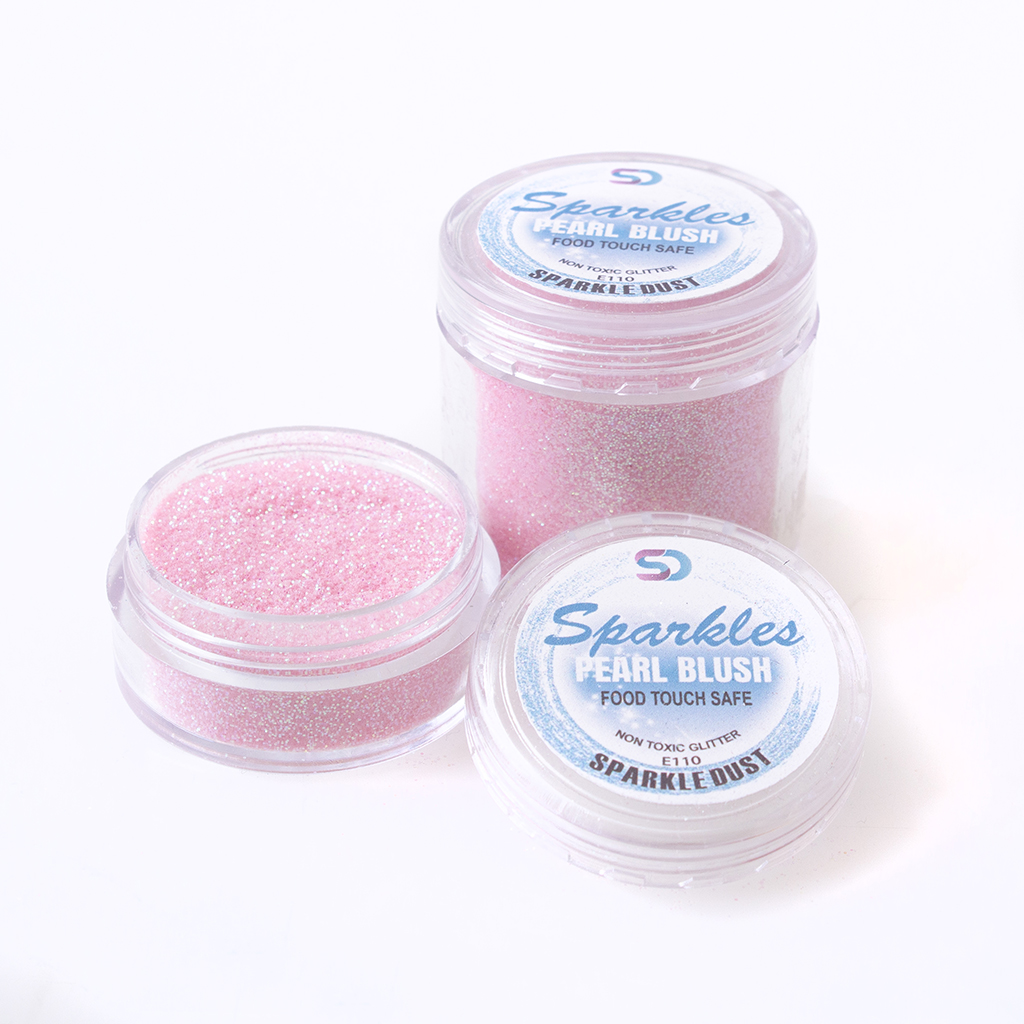 SPARKLES GLITTER PEARL BLUSH - Sparkle Dust | Aesthetic Bakes in Pretoria SPARKLES GLITTER PEARL BLUSH