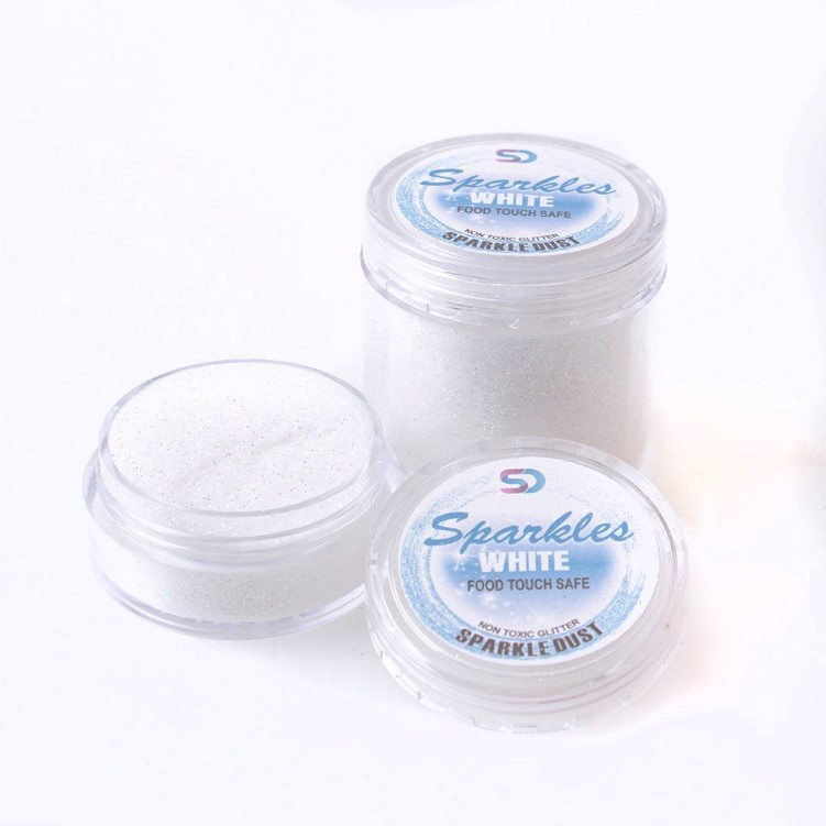 SPARKLES GLITTER WHITE - Sparkle Dust | Aesthetic Bakes in Pretoria SPARKLES GLITTER WHITE