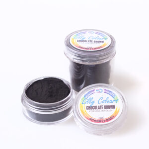 LILLY COLOURS CHOCOLATE BROWN - Sparkle Dust | Aesthetic Bakes in Pretoria LILLY COLOURS CHOCOLATE BROWN